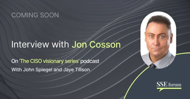 Jon Cosson Cyber Security Expert