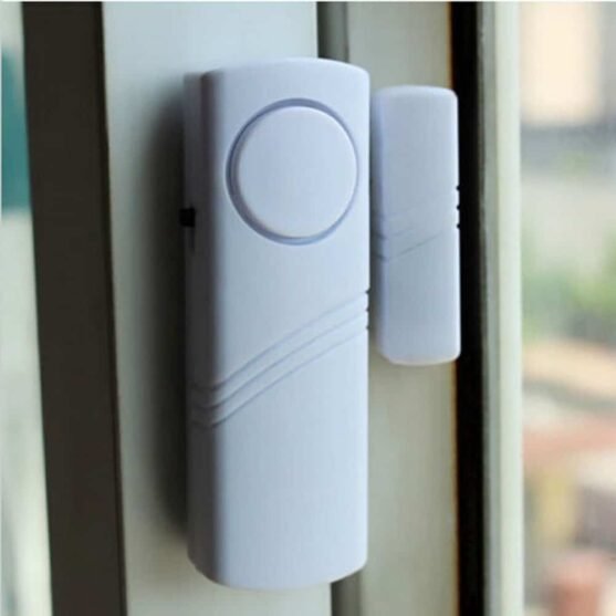 A typical window alarm with sensor