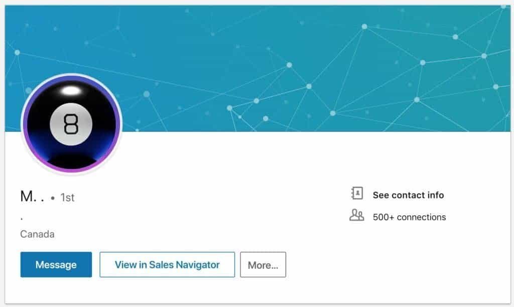 Fake Linkedin Account